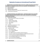 Samenvatting Beginselen Europees en Internationaal Fiscaal Recht