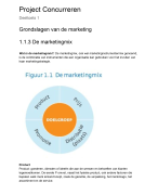 Samenvatting Blok 3 Project Concurreren Commerciele economie