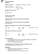 Getal en Ruimte wiskunde - samenvatting hoofdstuk 3, beschrijvende statistiek (VWO)