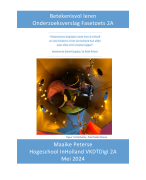 Fasetoets 2A Pabo Betekenisvol Handelen