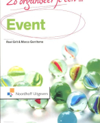 Samenvatting Zo organiseer je een event