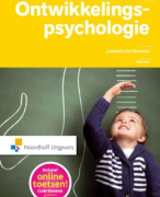 Samenvatting ontwikkelingspsychologie