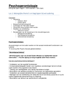 psychogerontologie VUB