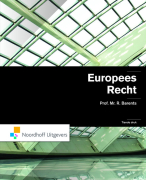 Samenvatting Europees recht Barents