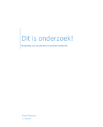Methoden van onderzoek