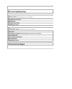 Ondernemersplan (Examen)