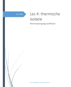 Les 4 thermisch comfort architectuur Brussel Kuleuven