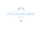 Management en organisatie in balans theorieboek 1