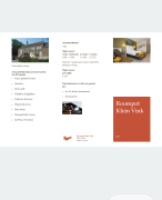 Flyer voor 65+ in het Engels