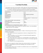 Cijfer: 7,8 Portfolio Onderzoek naar zelfbeeld.