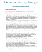 Consumentenpsychologie FASE 2 (2016-2017)