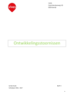 Samenvatting ontwikkelingsstoornissen -
