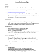Crossculturele psychologie BaTp