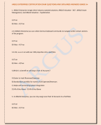 ARGUS ENTERPRISE CERTIFICATION EXAM QUESTIONS AND EXPLAINED ANSWERS GRADE A+