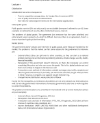 Lectures 'International Organizations and Development'
