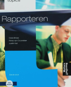 Samenvatting Taaltopics Rapporteren