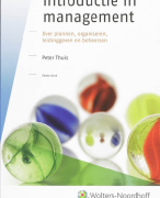 Samenvatting Introductie in management