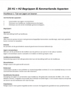 Begrippen & Kenmerkende Aspecten H3 en H4 Geschiedenis