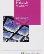 Samenvatting Praktisch strafrecht