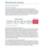 Marketing samenvatting, gehele boek