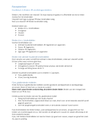 V&D Periode 2: Receptenleer H3 + H6 + H9 + H15 + H16