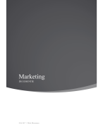 Samenvatting boek Marketing: de essentie