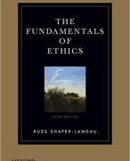 Samenvatting Ethics 1 2017-2018