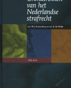 Samenvatting materieel strafrecht (Grondtrekken van het Nederlandse strafrecht)
