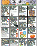 Keuze-opdrachten voor groep 4-5-6-7-8 oktober
