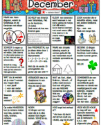 Keuze-opdrachten voor groep 4-5-6-7-8 december