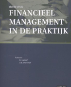 Samenvatting van het vak Ondernemingsfinanciering