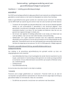 Samenvatting gedragsverandering vanuit een gezondheidspsychologisch perspectief