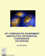 Samenvatting Comparative Government and Politics