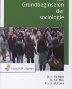 Samenvatting Grondbeginselen der sociologie