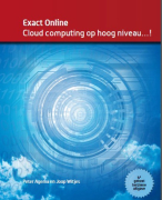 Antwoorden februari - Exact online Cloud computing op hoog niveau 4e uitgave