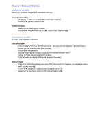 Summary: Statistics for Business and Economics