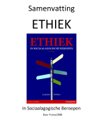 Samenvatting Ethics 1 2017-2018