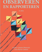 Observeren en Rapporteren (Interpreteren)