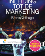 Inleiding tot marketing Hoofstuk 1 ,2,3,4,5 en 6 ( FSM)