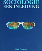 Samenvatting Sociologie