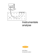 Instrumentele analyse - 3de jaar IIW Chemie 