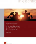 SOCIALE WETGEVING ZELFSTUDIE SAMENVATTING