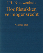 Samenvatting Hoofdstukken vermogensrecht