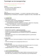 Fysiologie van de zwangerschap