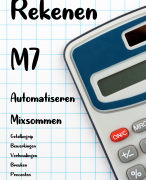 Basisschool - Bovenbouw - Rekenen - Niveau M7 - Rekenbladen - Huiswerk - Weektaak - Groep 7 - Oefenen