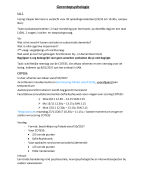 Gerontopsychologie volledige samenvatting