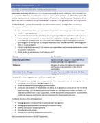 Information management summary (MIS), H1-14, Plugitin 1-7 except 3, BDK RUG