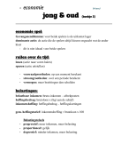 Economie 4 havo samenvatting (jong en oud LWEO)