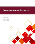 Samenvatting inleiding strafprocesrecht