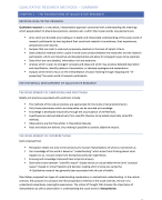 Samenvatting Qualitative Research Methods 